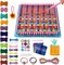 Weaving Loom Kit Toys for Kids, DIY Arts and Crafts for Adult, Weaving Looms for Potholder & Friendship Bracelet